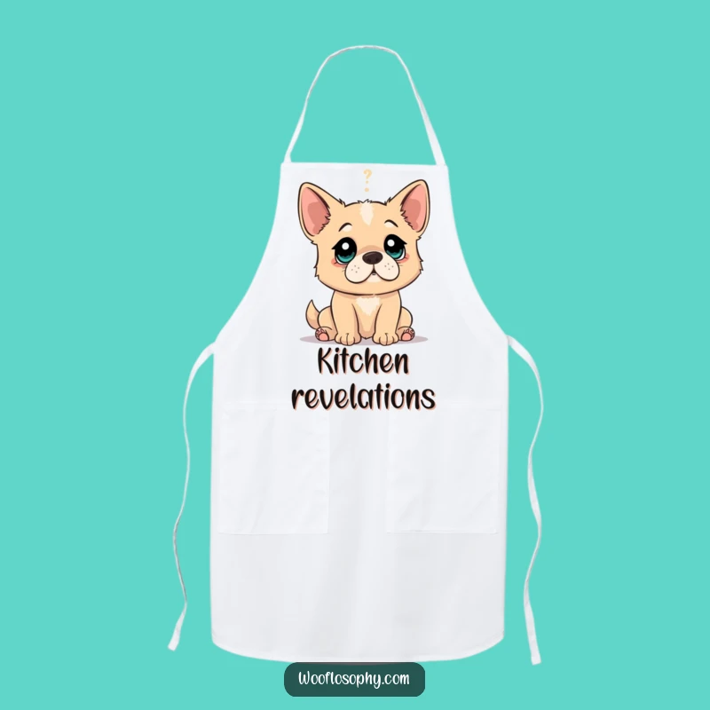 Funny 'Secret Ingredient' Dog Apron - Hilarious Kitchen Epiphany Gift!