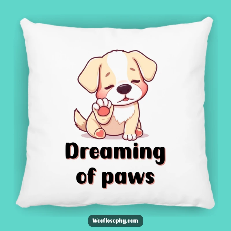 Funny Dog Paw Discovery Pillow: Cozy Comfort for Hilarious Musings