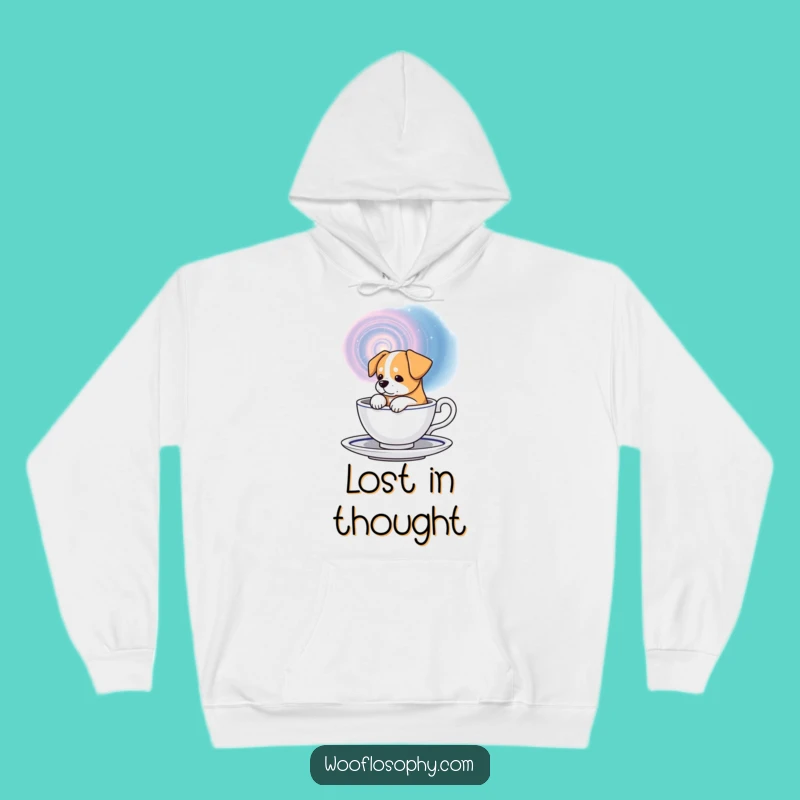 Funny Cosmic Dog Hoodie: Stay Cozy While Pondering the Universe Gift