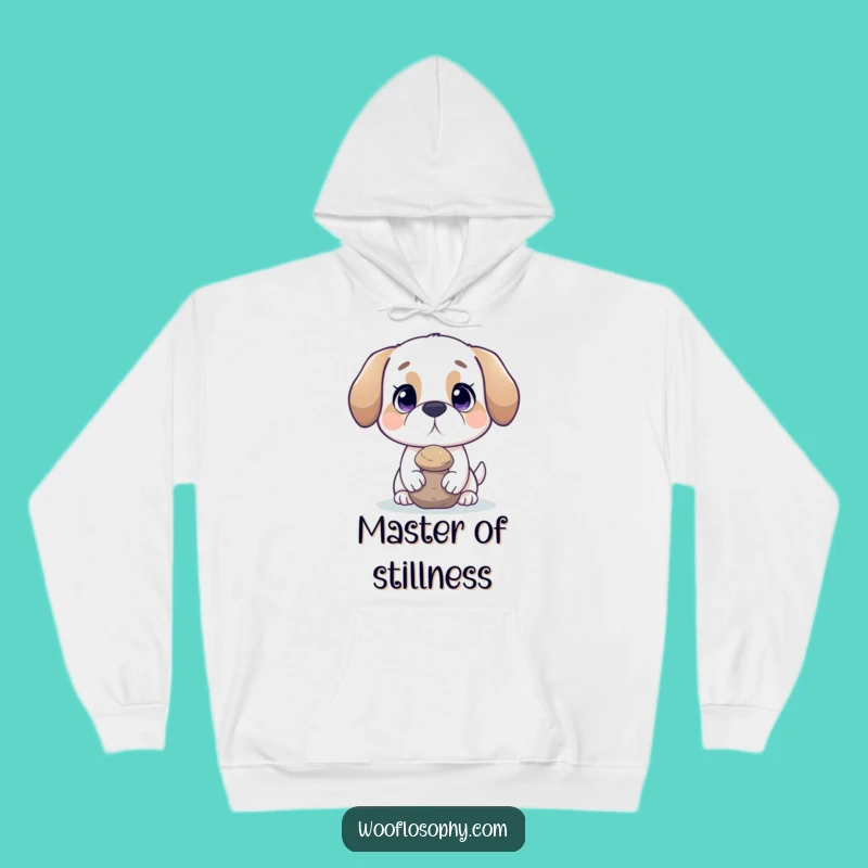 Funny Dog Balance Hoodie: Cozy Comfort for Your Inner Zen Master