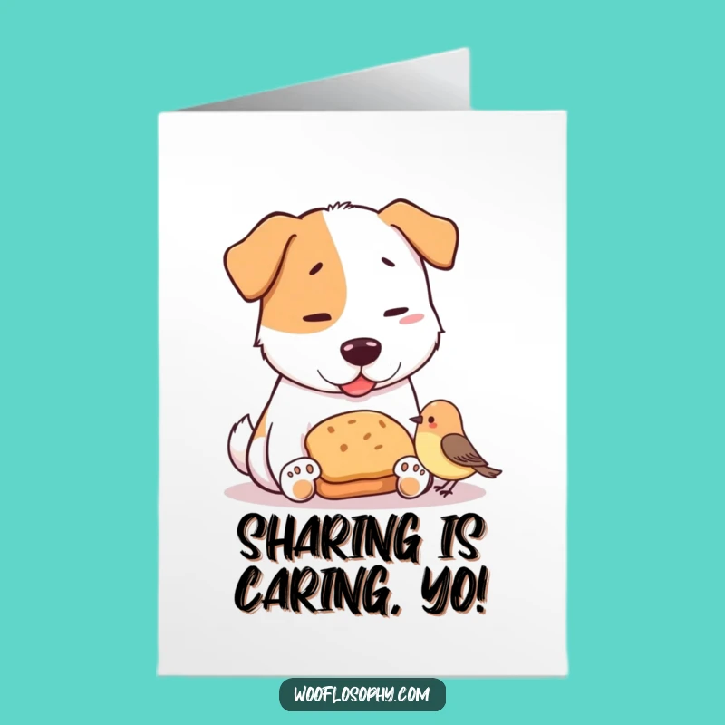 Funny Free Printable Dog & Bird Birthday Card: Share the Laughs Downloadable Gift