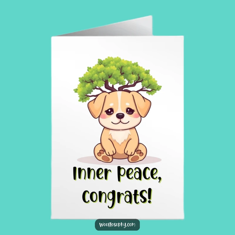 Inner Peace Congrats Card: Free Printable for a Calm Achievement