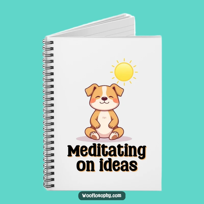 Funny Dog Zen Master Notebook: Peaceful Pooch Journal, Perfect Gift!