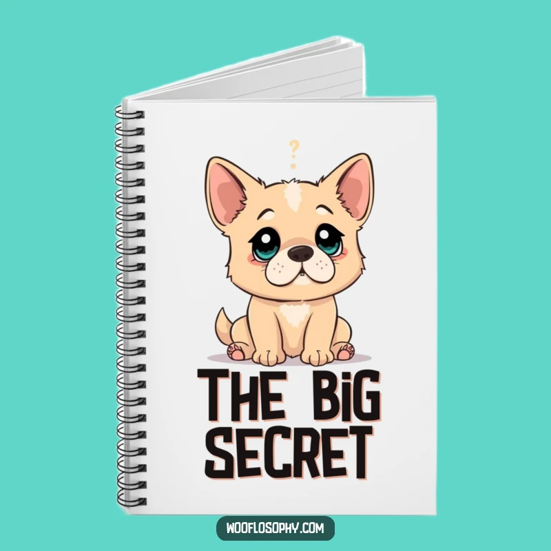 Funny 'My Big Idea' Dog Notebook - Journal Your Profound Discoveries!
