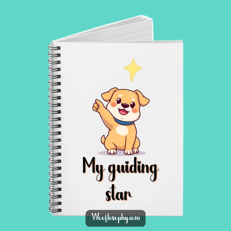 Funny Dog Notebook: Document Your Dreams with This Star Pointer