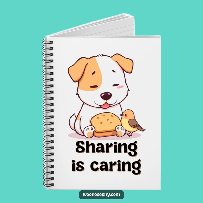Funny Dog & Bird Bread Sharing Notebook: Jot Down Ideas with Hilarious Flair