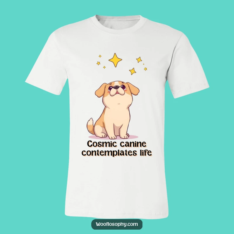 Funny Dog Star Wonder T-Shirt: A Hilarious Cosmic Adventure Tee for Dog Lovers