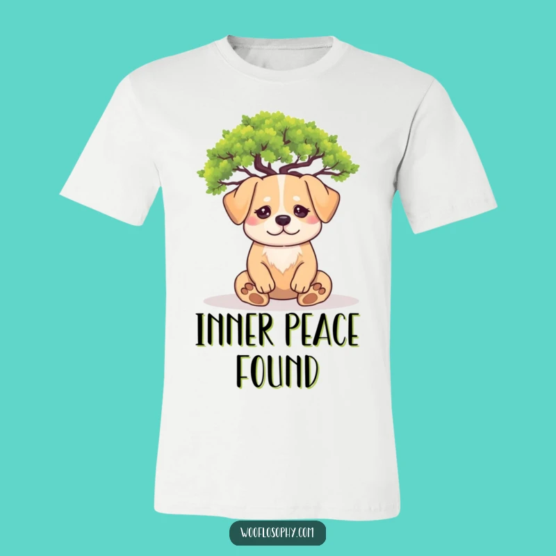 Funny Meditating Dog T-Shirt: Find Your Calm with this Hilarious Zen Tee