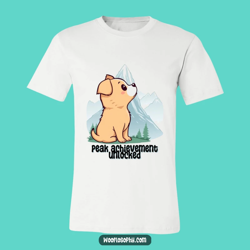 Funny Dog Mountain Wonder T-Shirt: Hilarious Adventure Tee for Pet Lovers