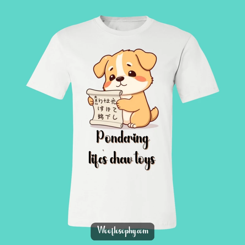 Funny Dog Philosopher T-Shirt: Unleash Your Inner Thinker with Canine Wit