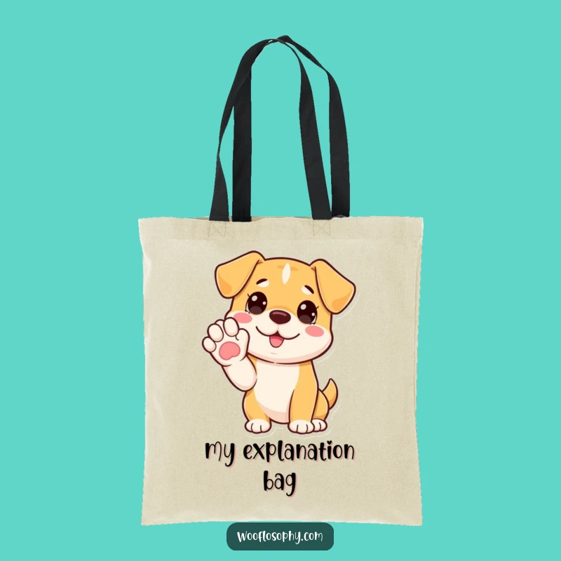 Funny 'Got Something to Say' Dog Tote Bag - Your Go-To Funny Gift!