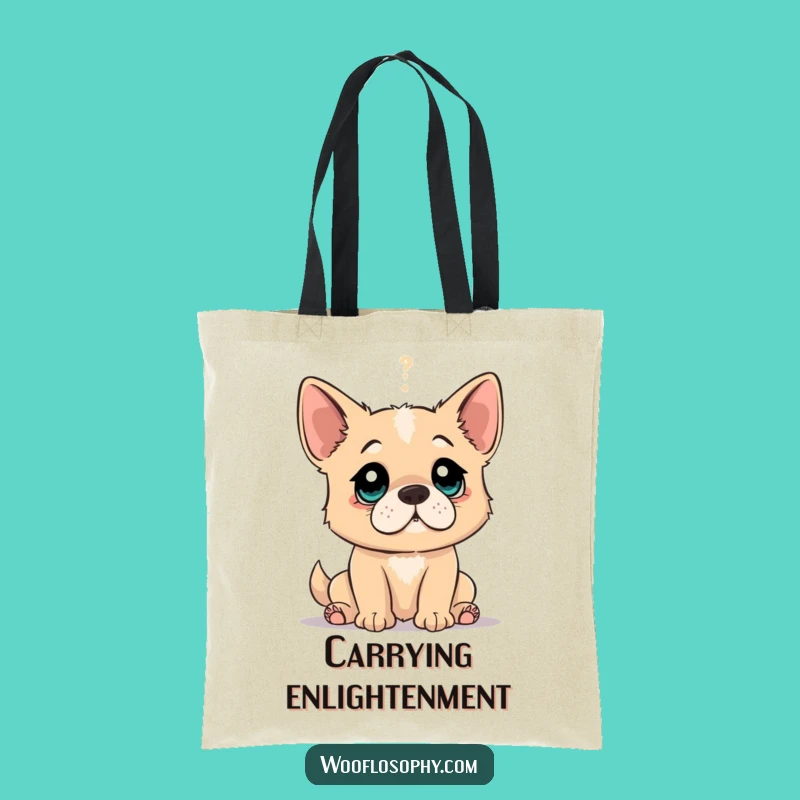 Funny 'I See It Now' Dog Tote Bag - Carry Your Discoveries Hilariously!